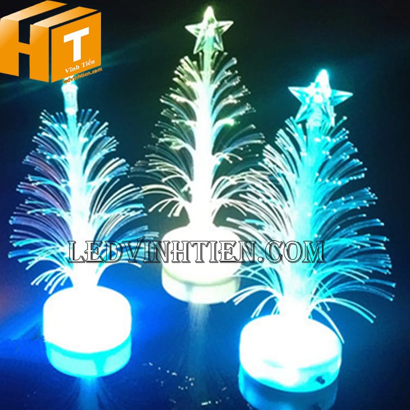 Cây thông noel đổi màu tự động