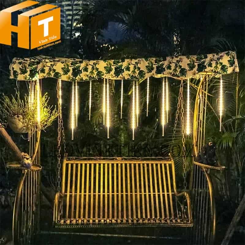 Đèn led sao băng 1m màu vàng