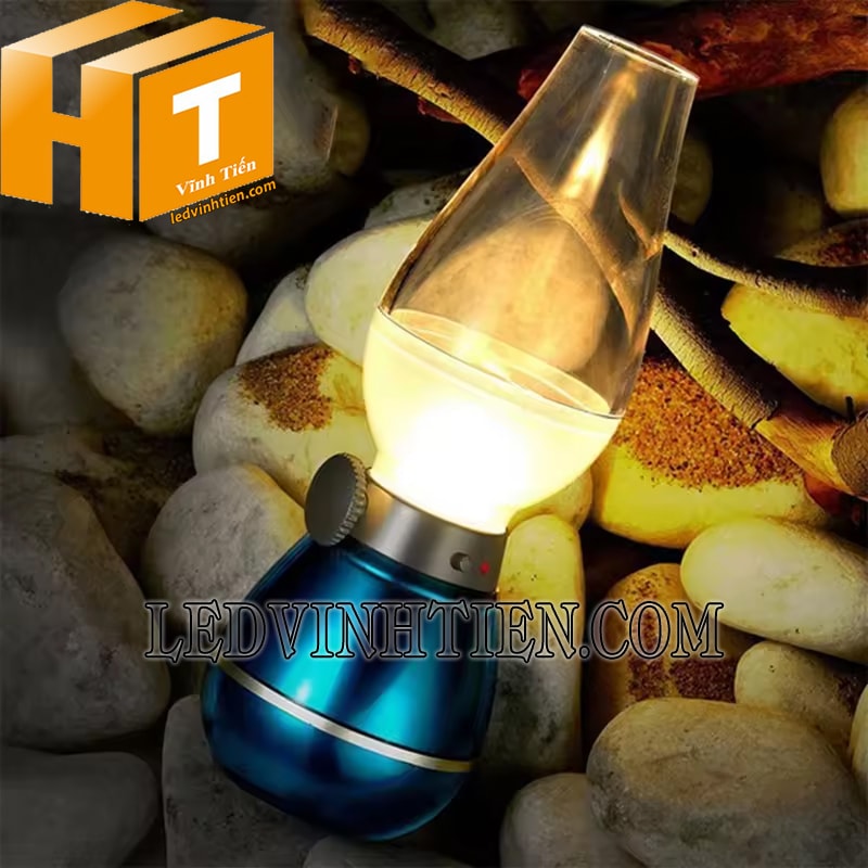 Đèn dầu led sạc pin siêu sáng