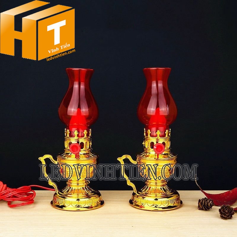 Cây đèn dầu led giá rẻ