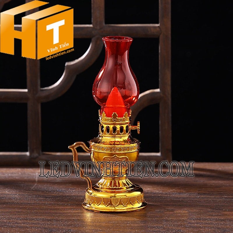Đèn dầu điện tử dùng pin giá rẻ