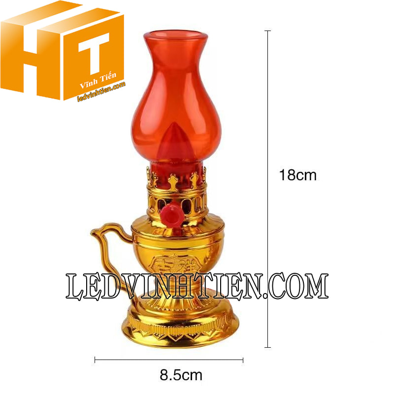Đèn dầu vĩnh cửu dùng pin