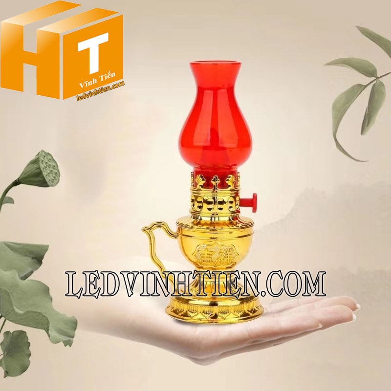Led hình cây đèn dầu dùng pin
