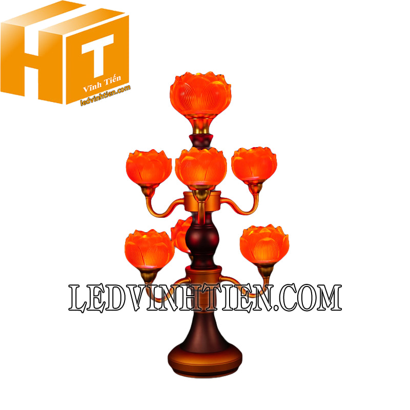Đèn hoa sen 7 bông