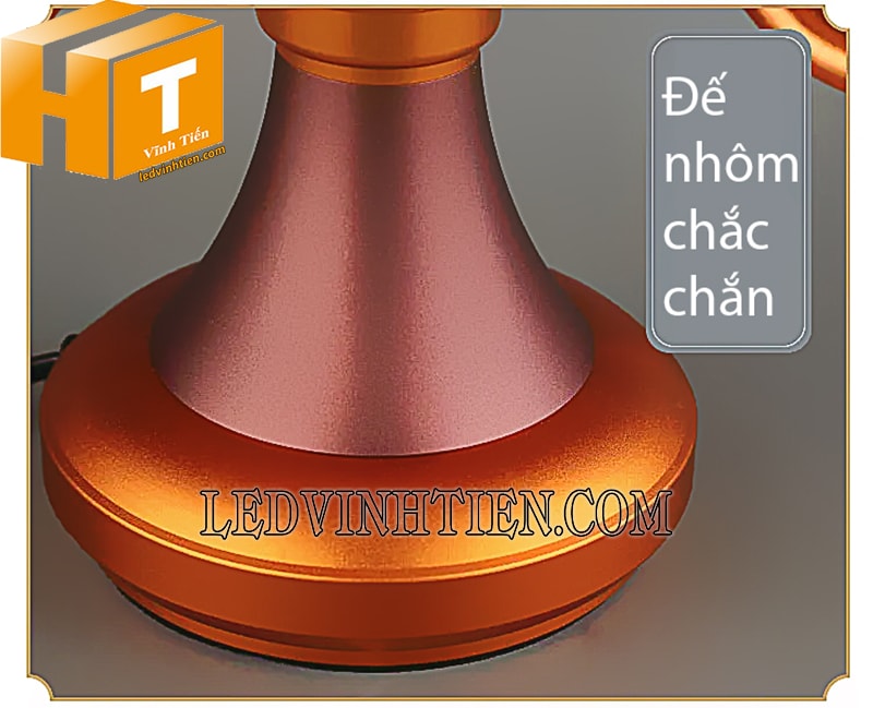 Đế đèn led hoa sen lưu ly