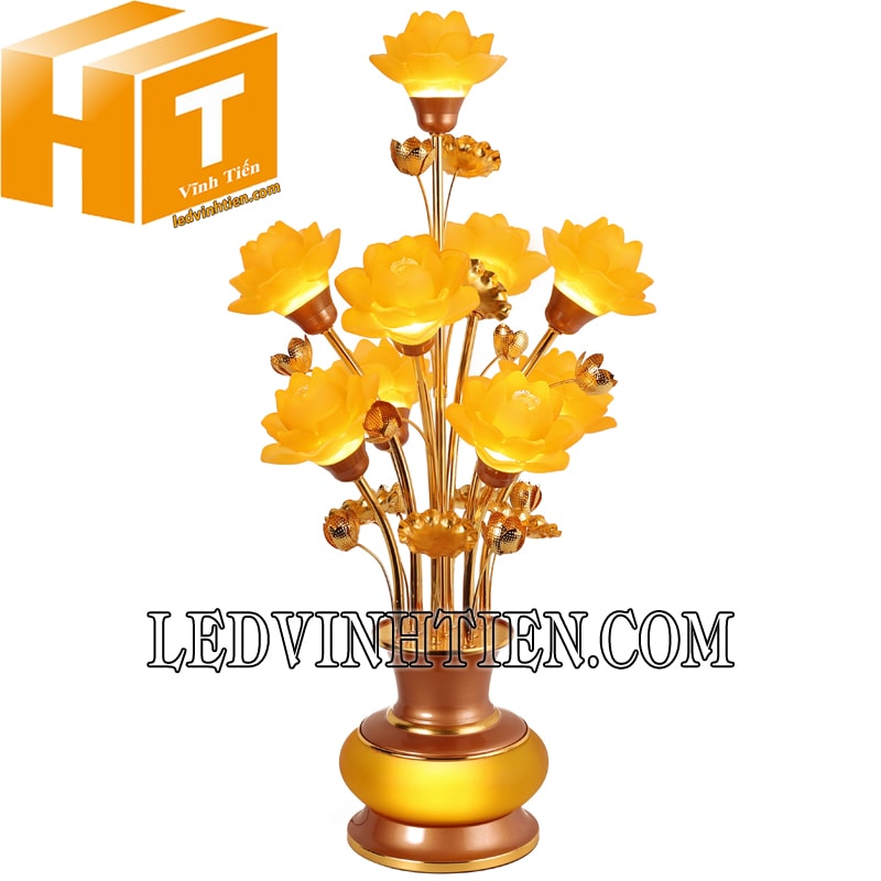 Đèn hoa sen 9 bóng tại TPHCM