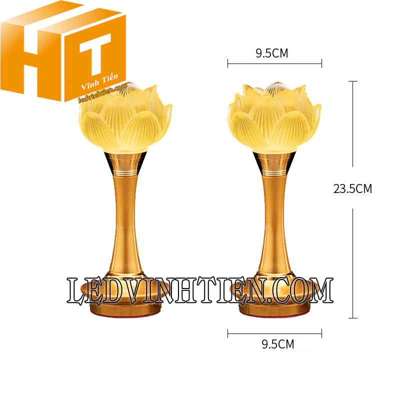 Đèn hoa sen lưu ly giá rẻ tại TPHCM
