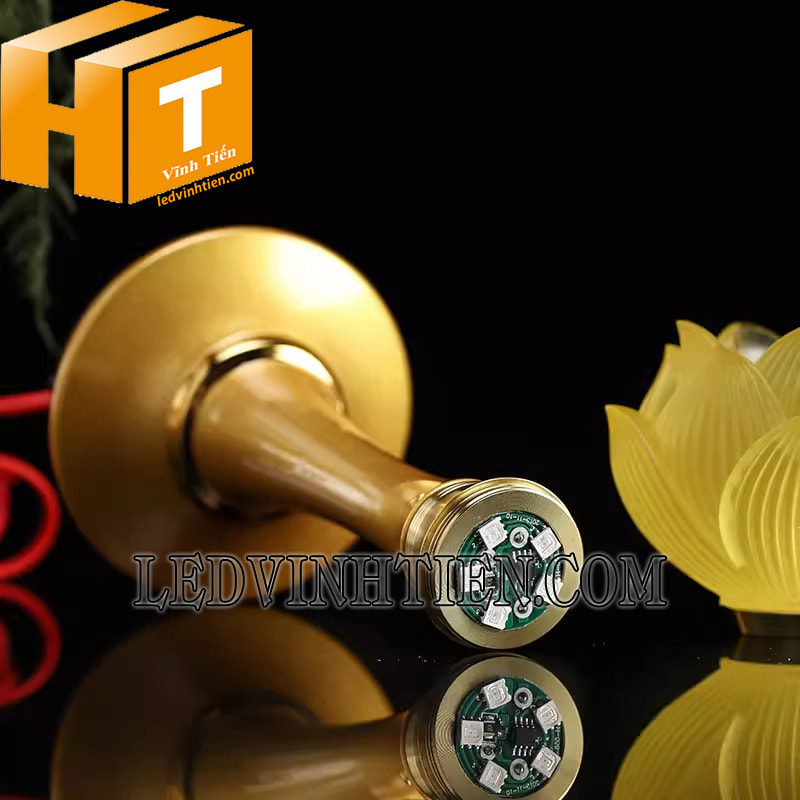Đèn led hoa sen chân đồng siêu sáng