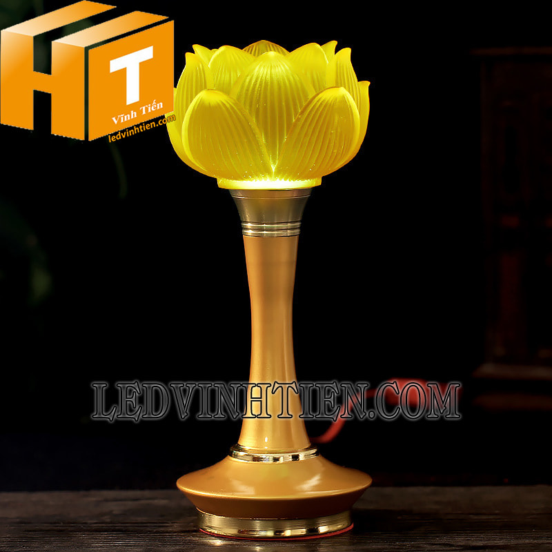 Đèn led hoa sen lưu ly loại tốt