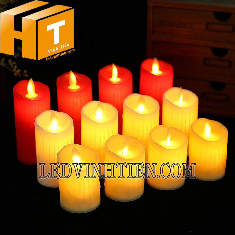 Led ngọn nến điện tử dùng pin