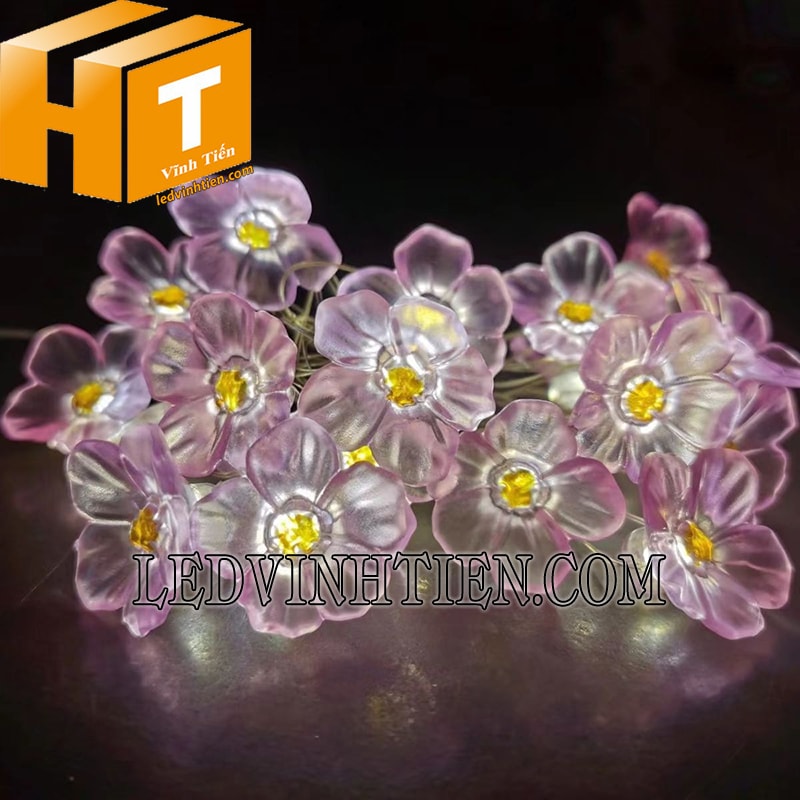 Dây led hoa anh đào dùng pin 2m