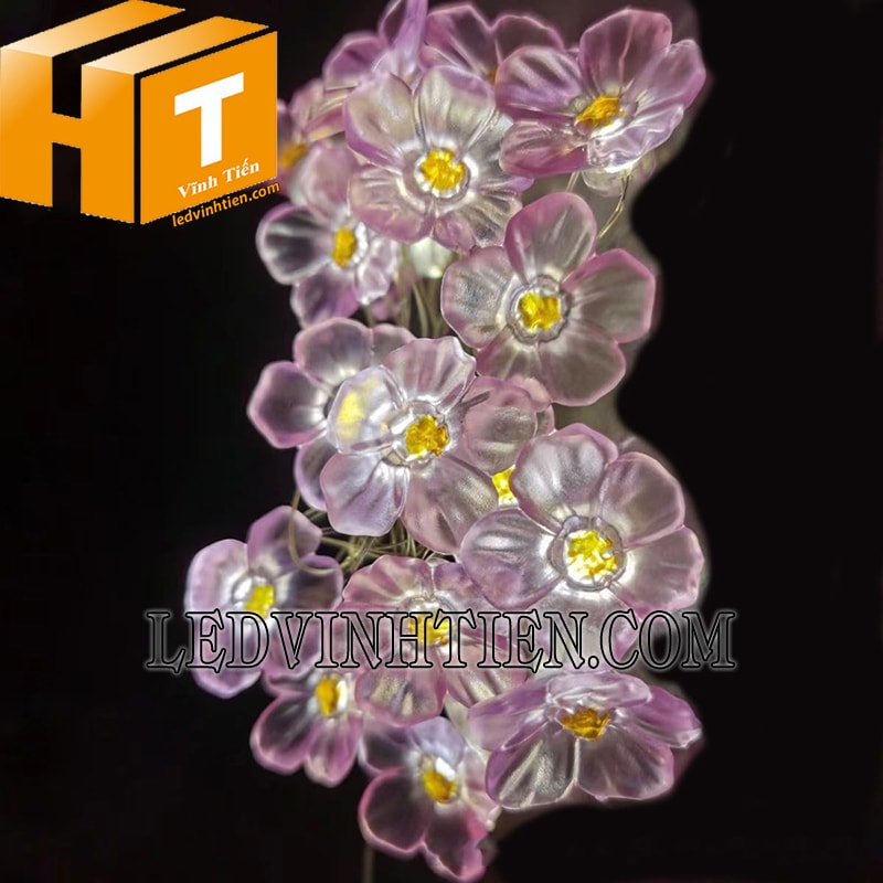 Dây led hoa anh đào dùng pin