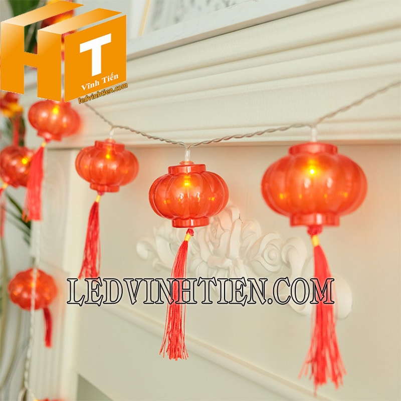 Dây led lồng đèn 10 bóng 2m loại tốt