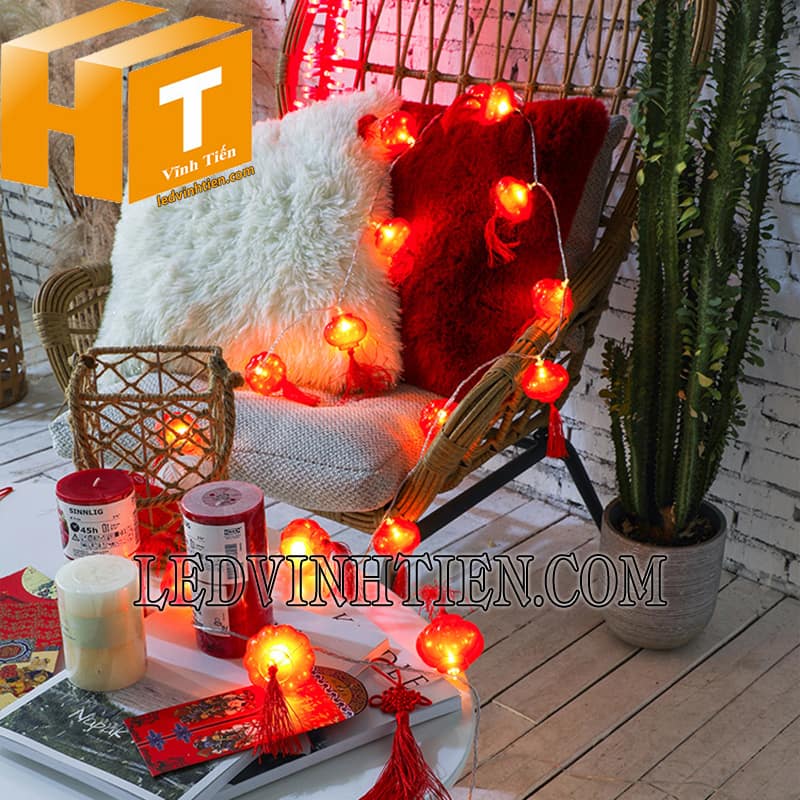 Dây lồng đèn 10 led 2m siêu sáng