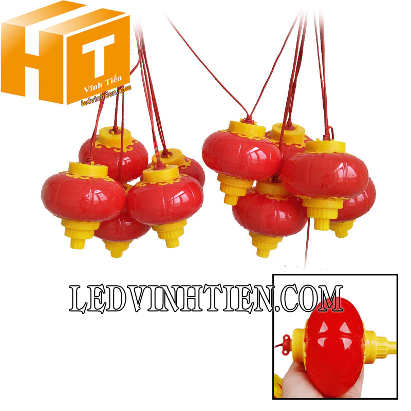 Dây led đèn lồng 5 mét 10 bóng loại tốt