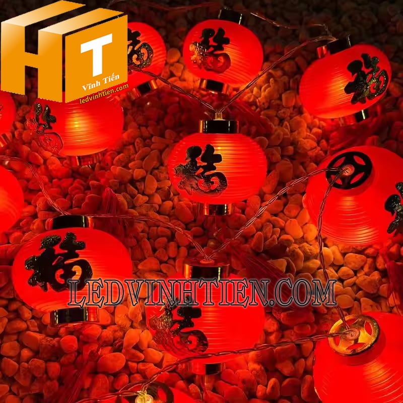 Dây led lồng đèn 16 bóng 5 mét
