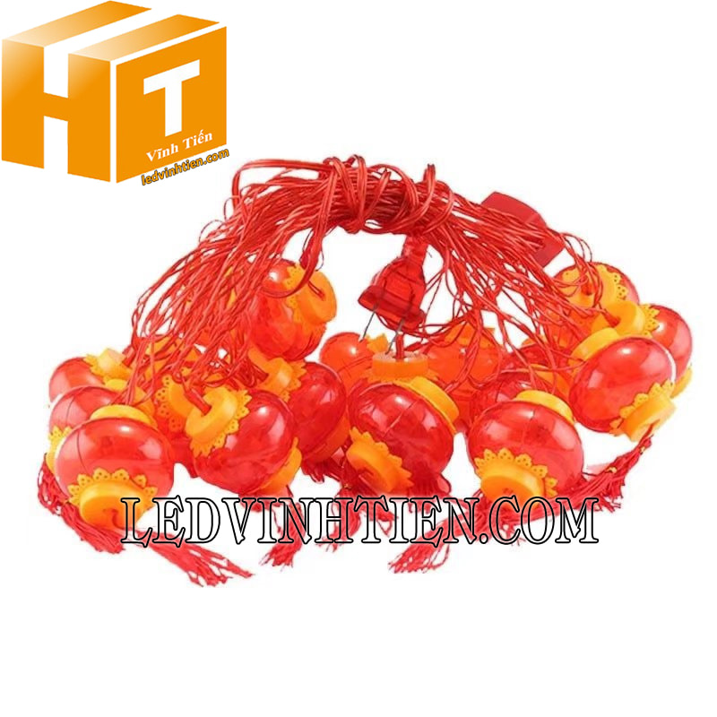 Dây đèn lồng led 5 mét màu đỏ