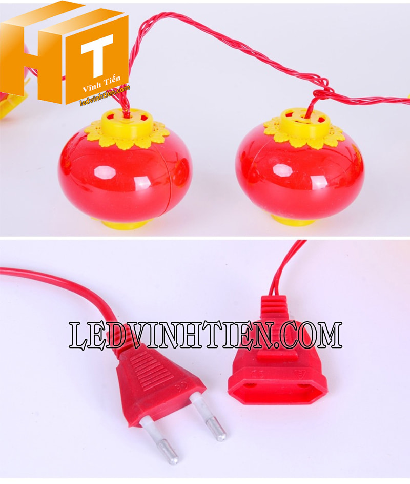 Dây led đèn lồng 5m 20 bóng