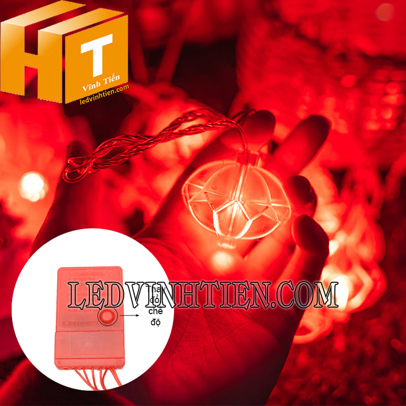 Dây led đèn lồng khía