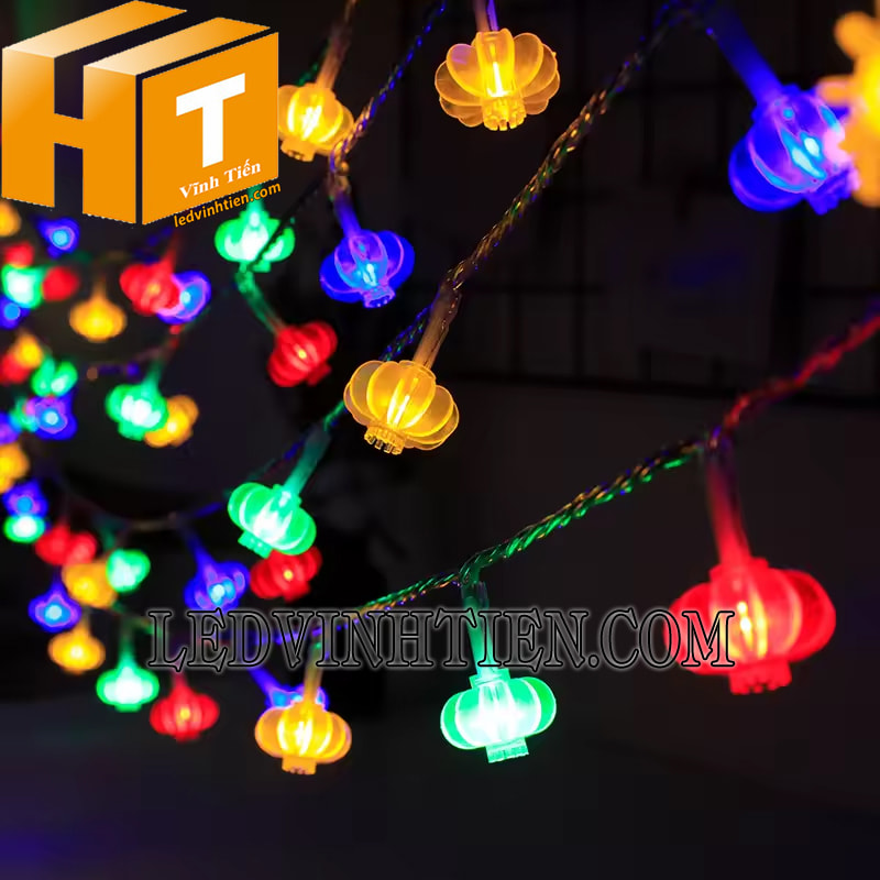 Dây led đèn lồng đủ màu loại tốt