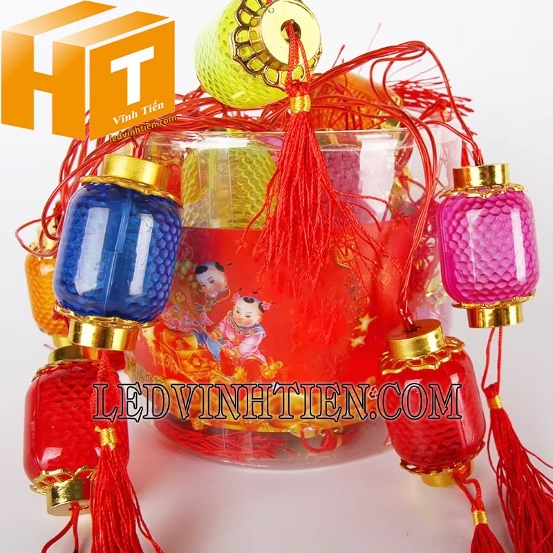 Dây led đèn lồng đủ màu 5m