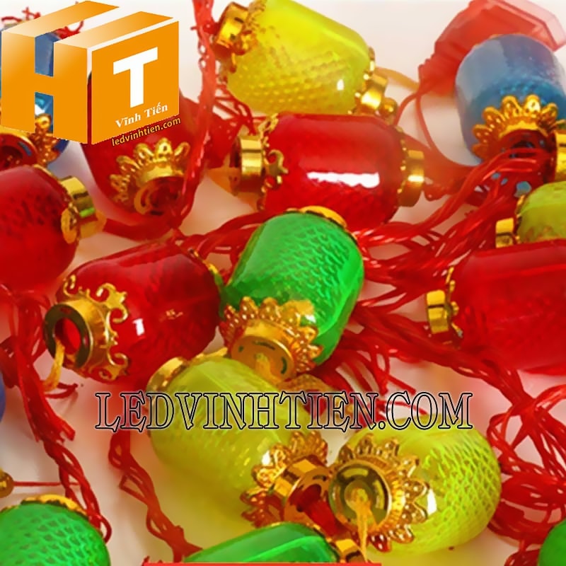 Dây led đèn lồng đủ màu