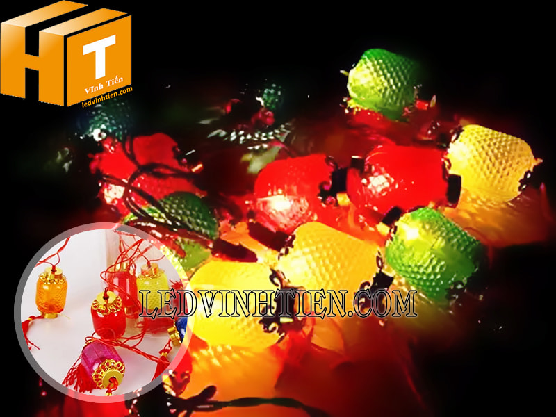 Dây led lồng đèn đủ màu