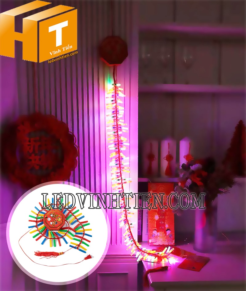 Dây đèn led pháo tép điện tử