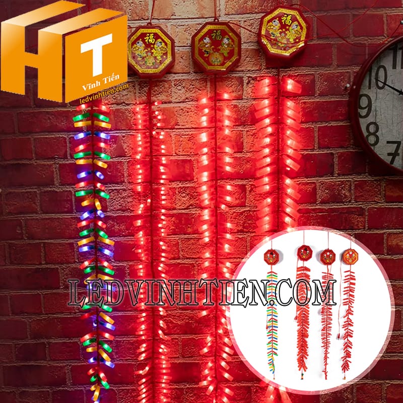 Dây pháo tép điện tử có âm thanh