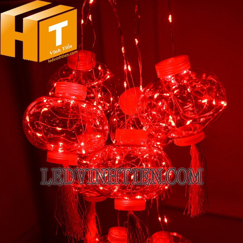 Dây đèn lồng led màu đỏ
