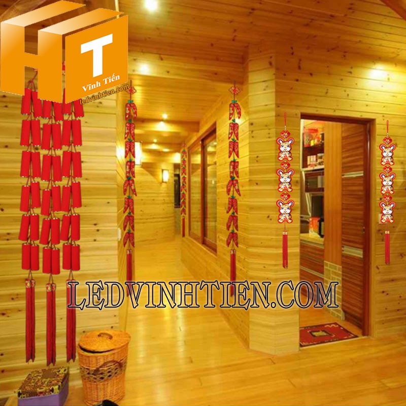 Dây treo tài lộc trang trí trong nhà
