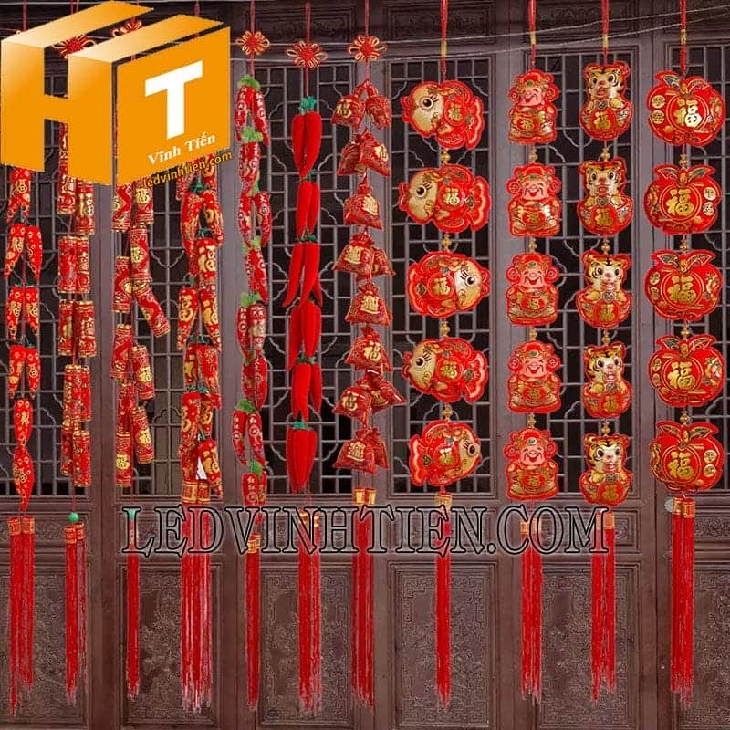 Dây treo lộc trang trí tết