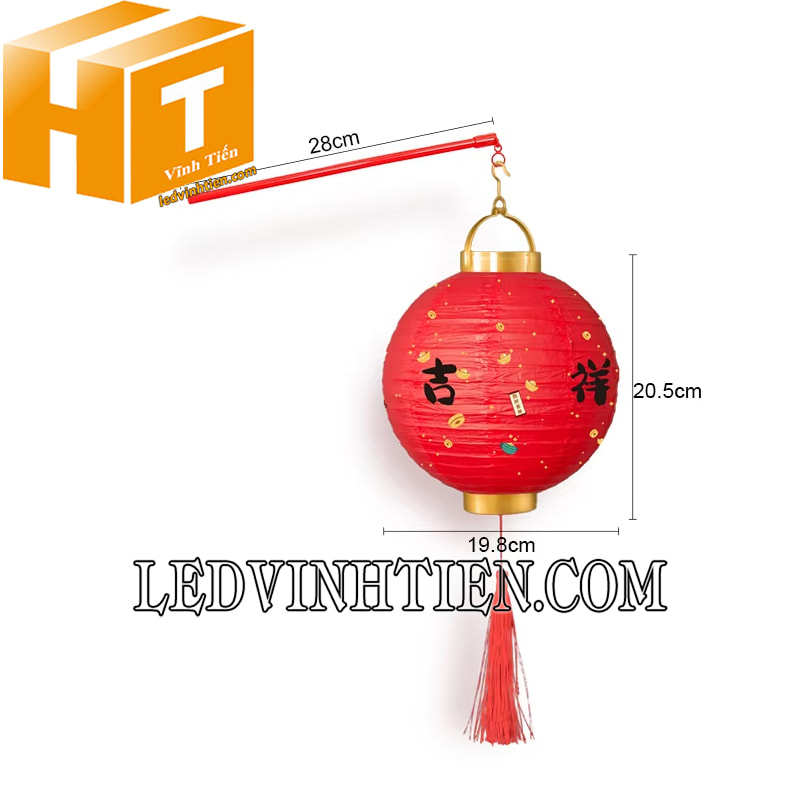 Lồng đèn led chạy pin cầm tay