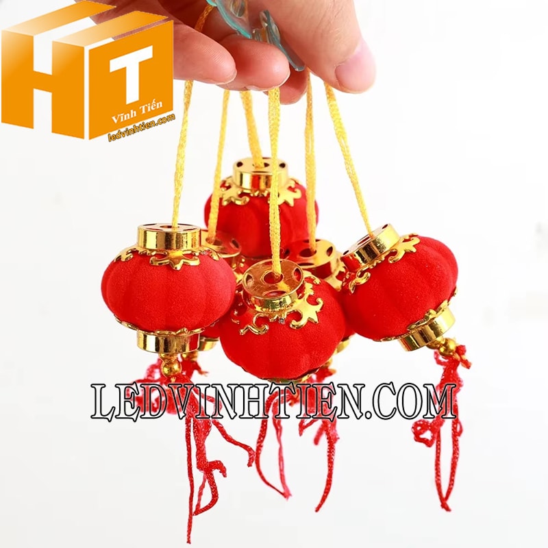 Lồng đèn bằng nhựa bọc nhung