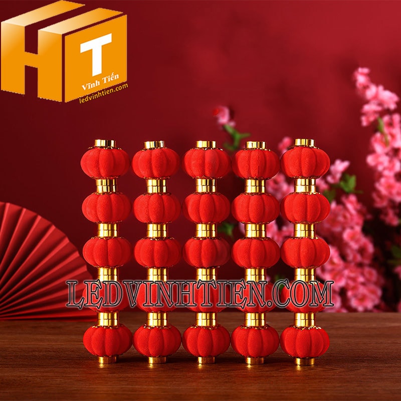 Lồng đèn nhựa bọc nhung giá rẻ