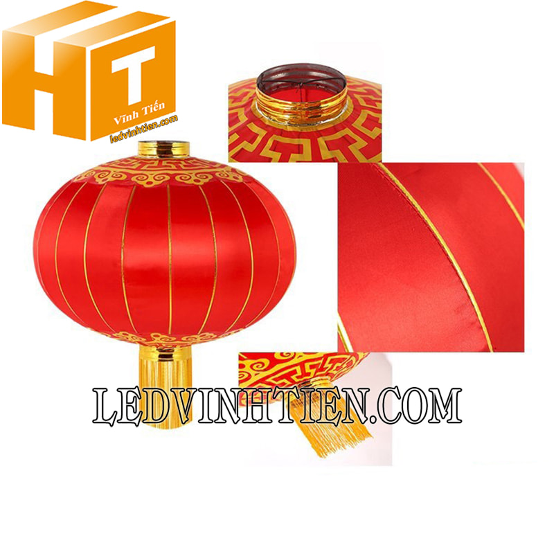 Lồng đèn vải lụa có tua loại tốt