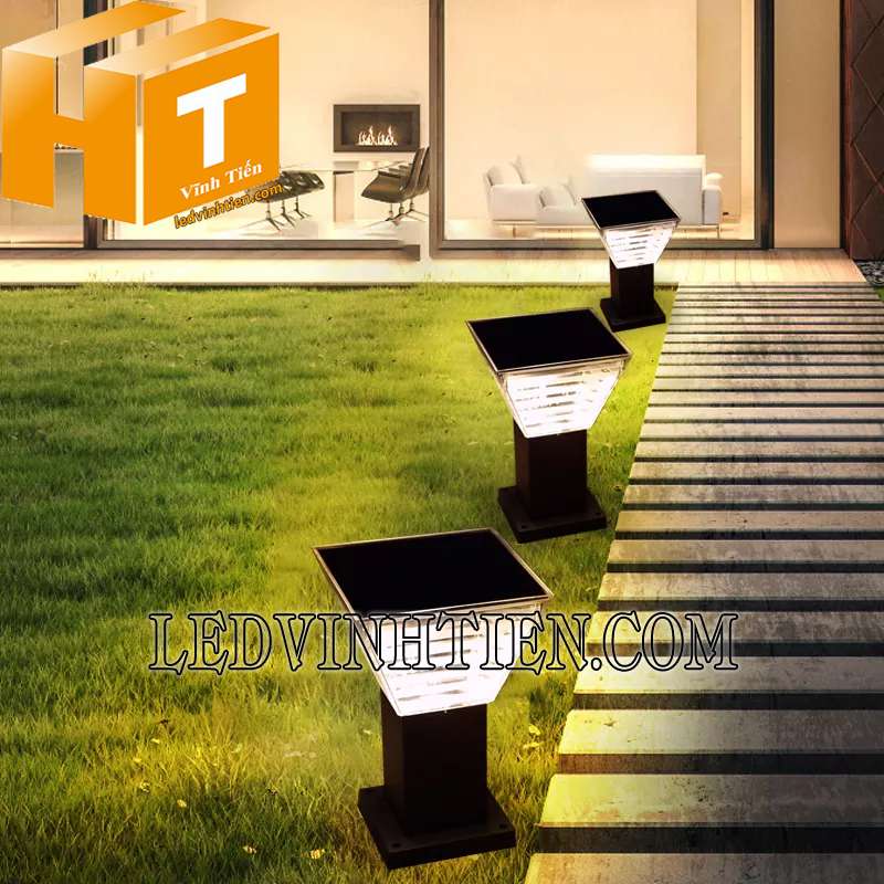 đèn trụ cổng năng lượng mặt trời 15W