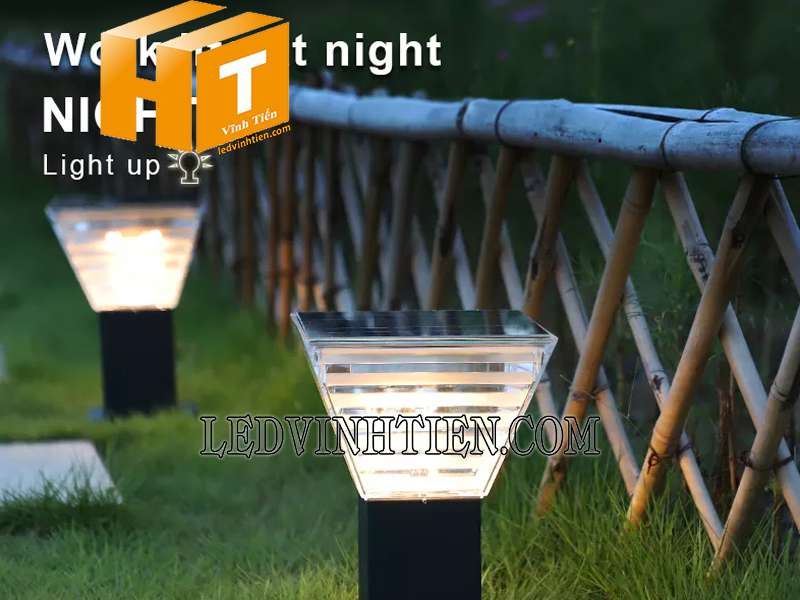 đèn trụ cổng năng lượng mặt trời 15W chất lượng cao