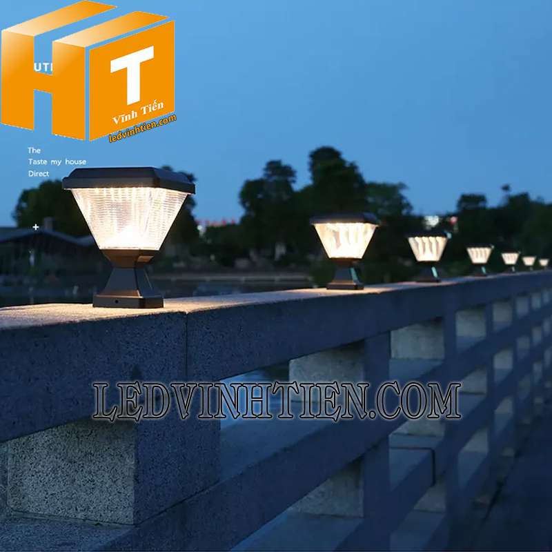 đèn trụ cổng năng lượng mặt trời 2W chất lượng cao