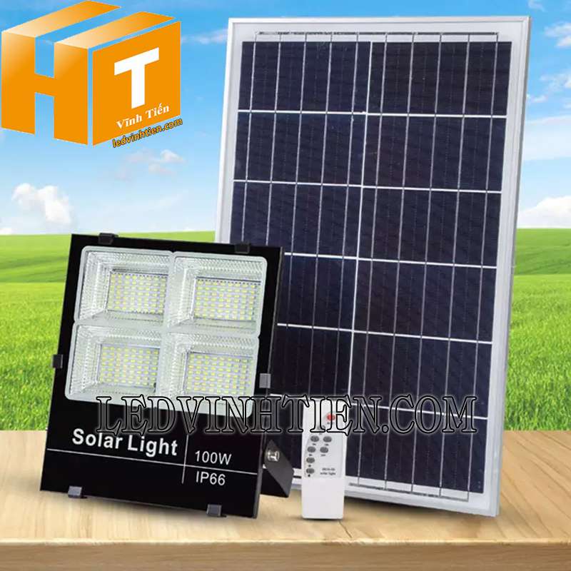 Đèn năng lượng mặt trời 100W