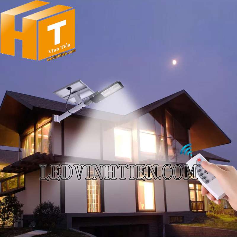 ứng dụng đèn đường bàn chải NLMT 200W giá rẻ