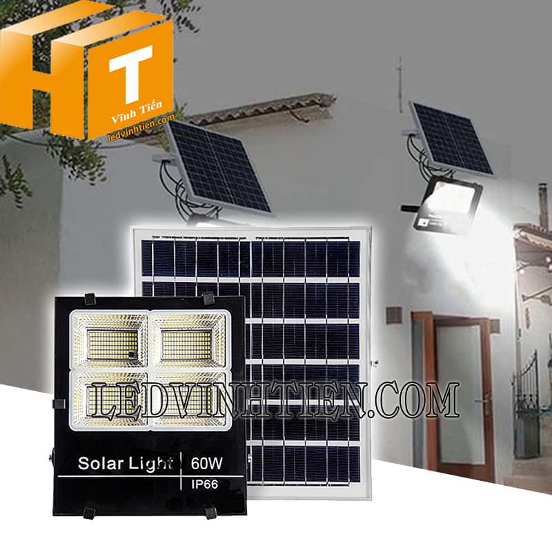 Đèn năng lượng mặt trời 60W IP67
