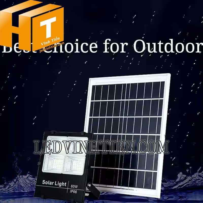 Đèn năng lượng mặt trời 60W