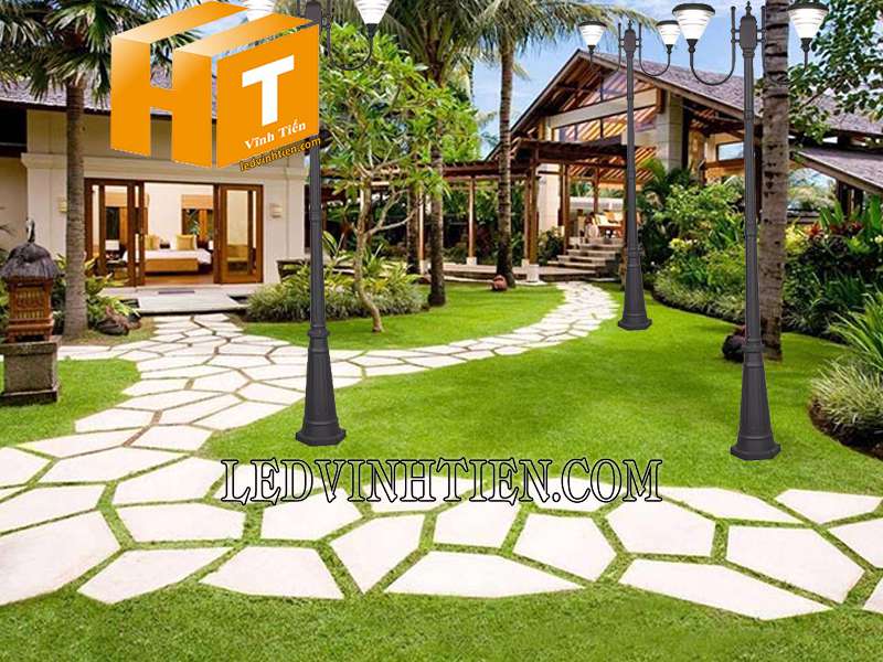 ứng dụng đèn sân vườn năng lượng mặt trời GGD02