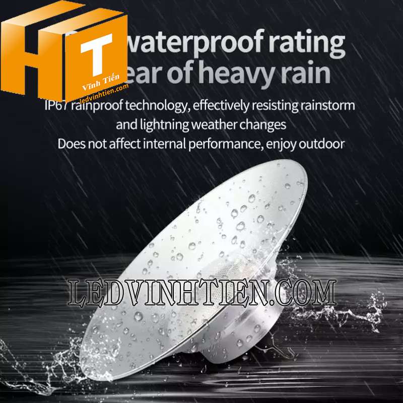 ứng dụng đèn led UFO NLMT 200W tại Vĩnh Tiến