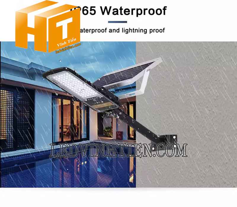 mua chi tiết đèn đường năng lượng mặt trời 100W Jindian giá rẻ tại vĩnh tiến
