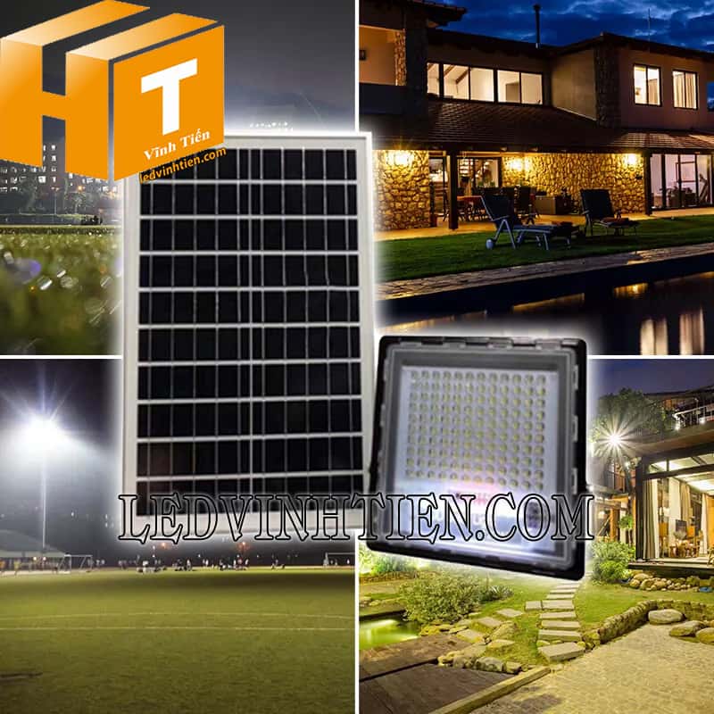 Đèn led năng lượng mặt trời 120W Jindian