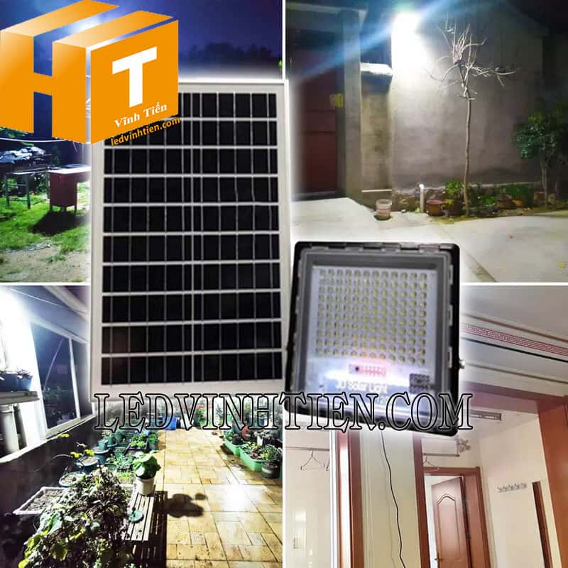 Đèn led năng lượng mặt trời 120W
