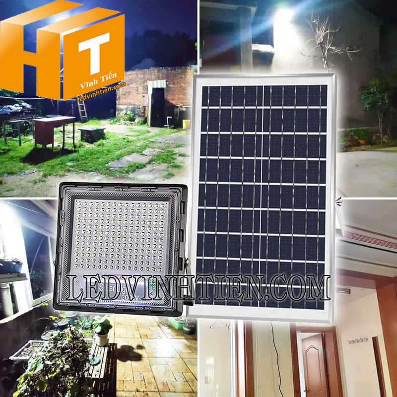 Đèn pha năng lượng mặt trời 200W Jindian