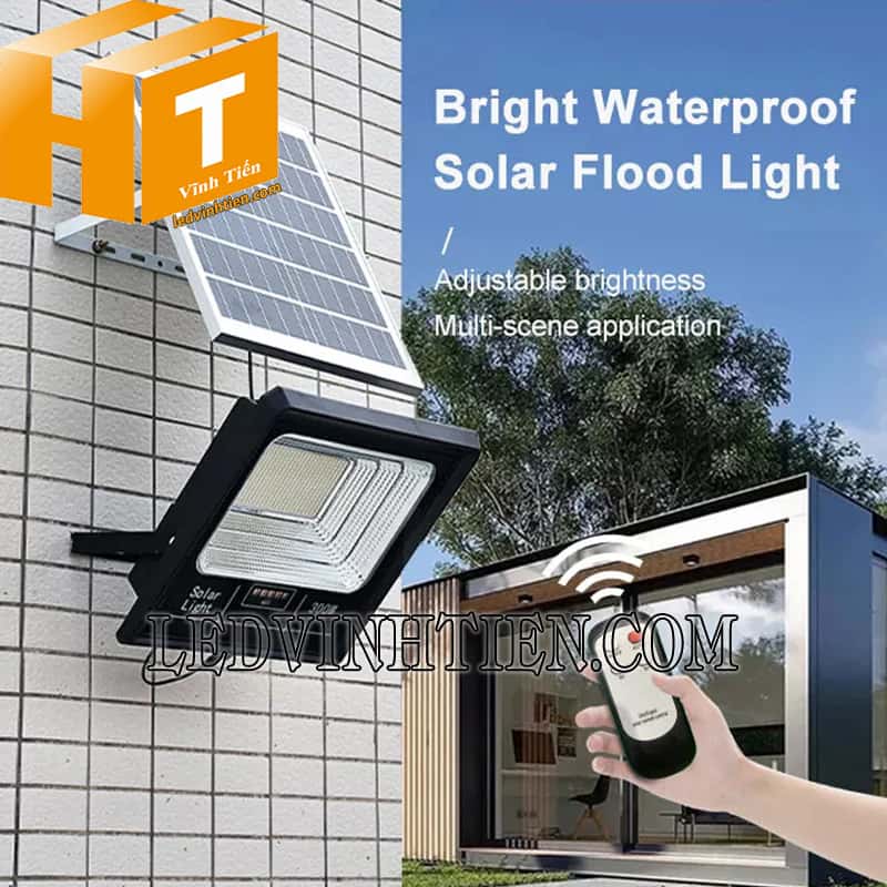 Đèn năng lượng mặt trời 300W chống nước
